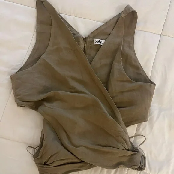 Zara Linen Top - Picture 1 of 6